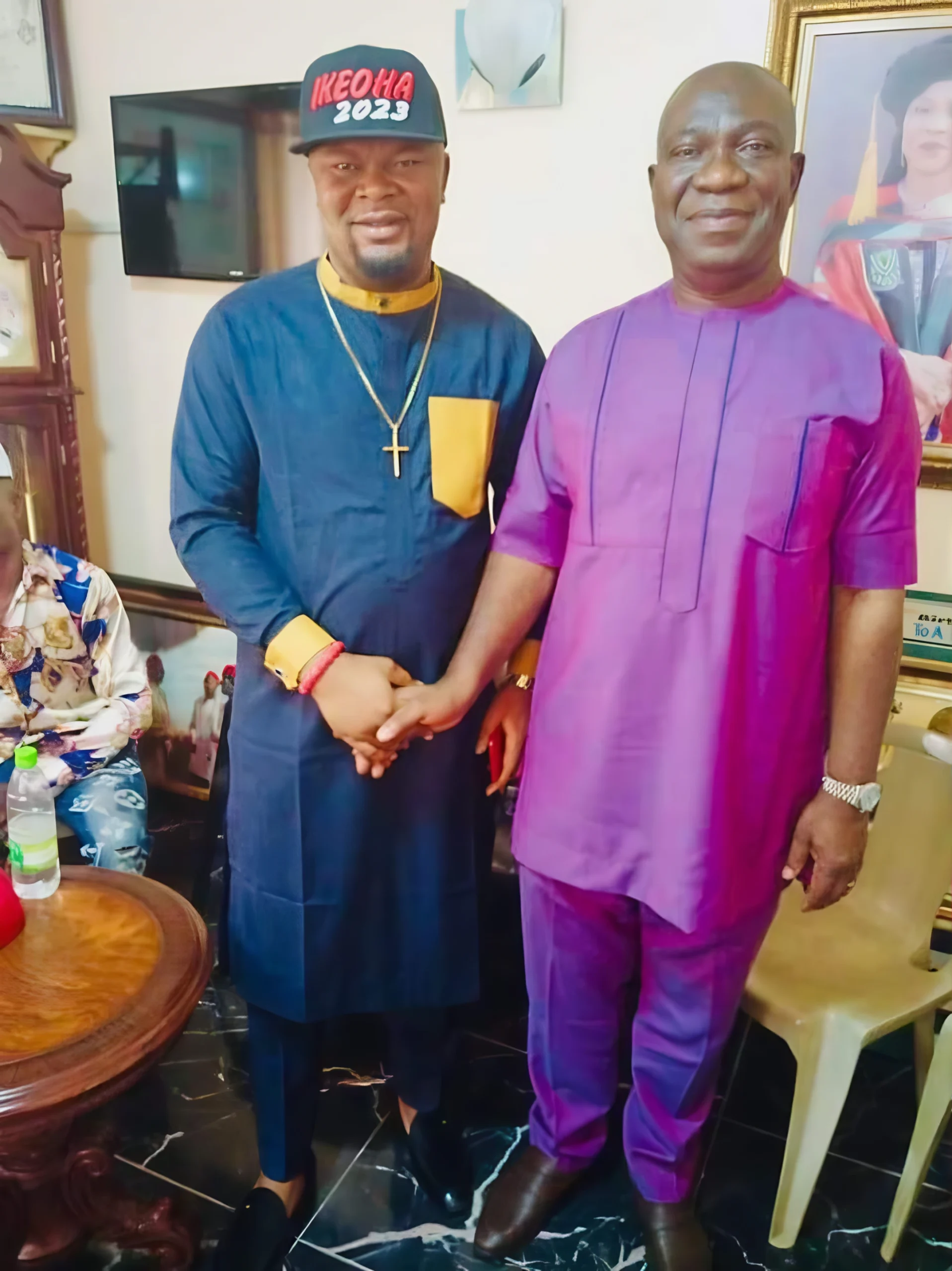 Panchovilla with The Distinguished Senator Ike Ekweremadu