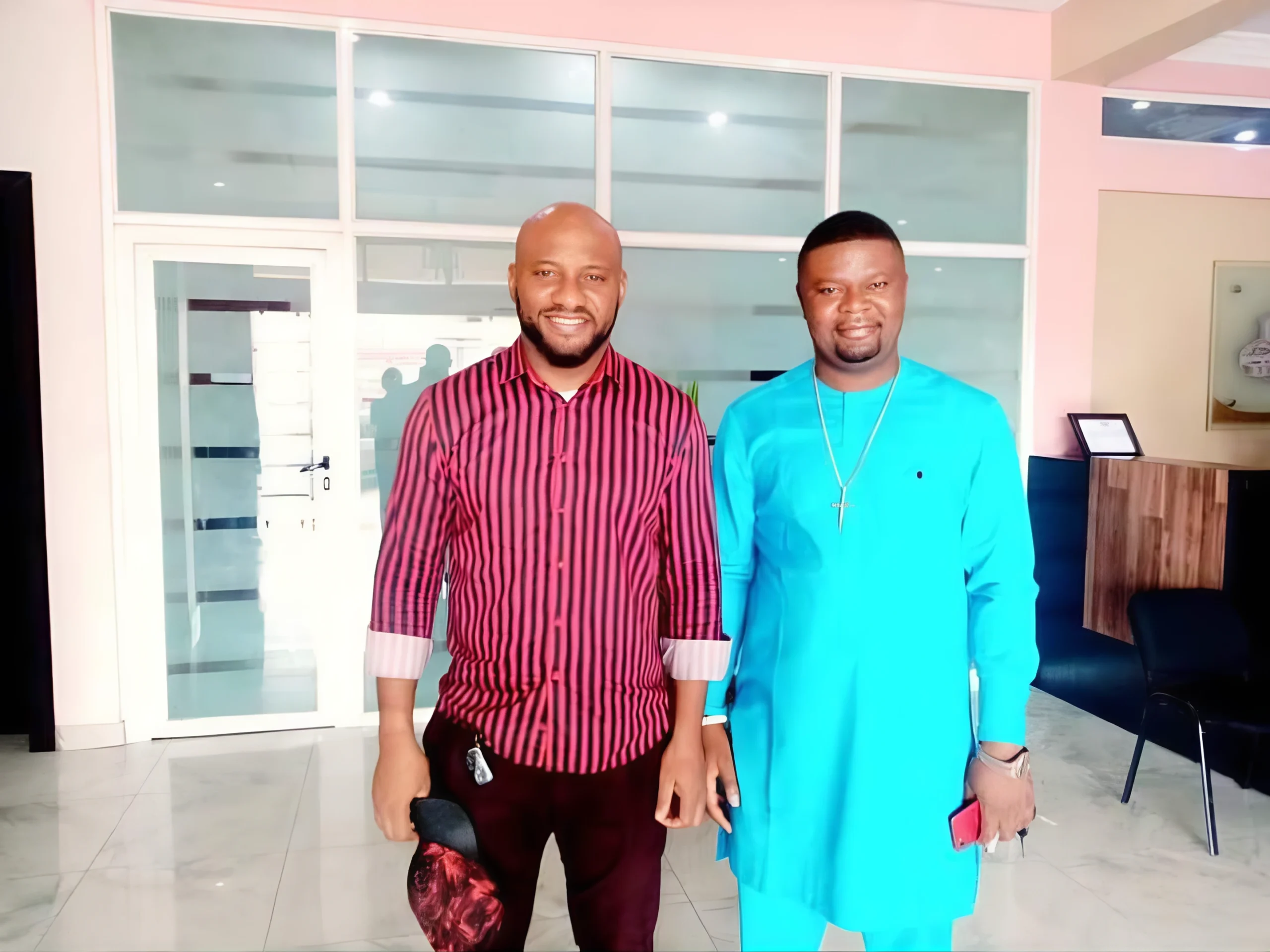 Panchovilla and Yul Edochie