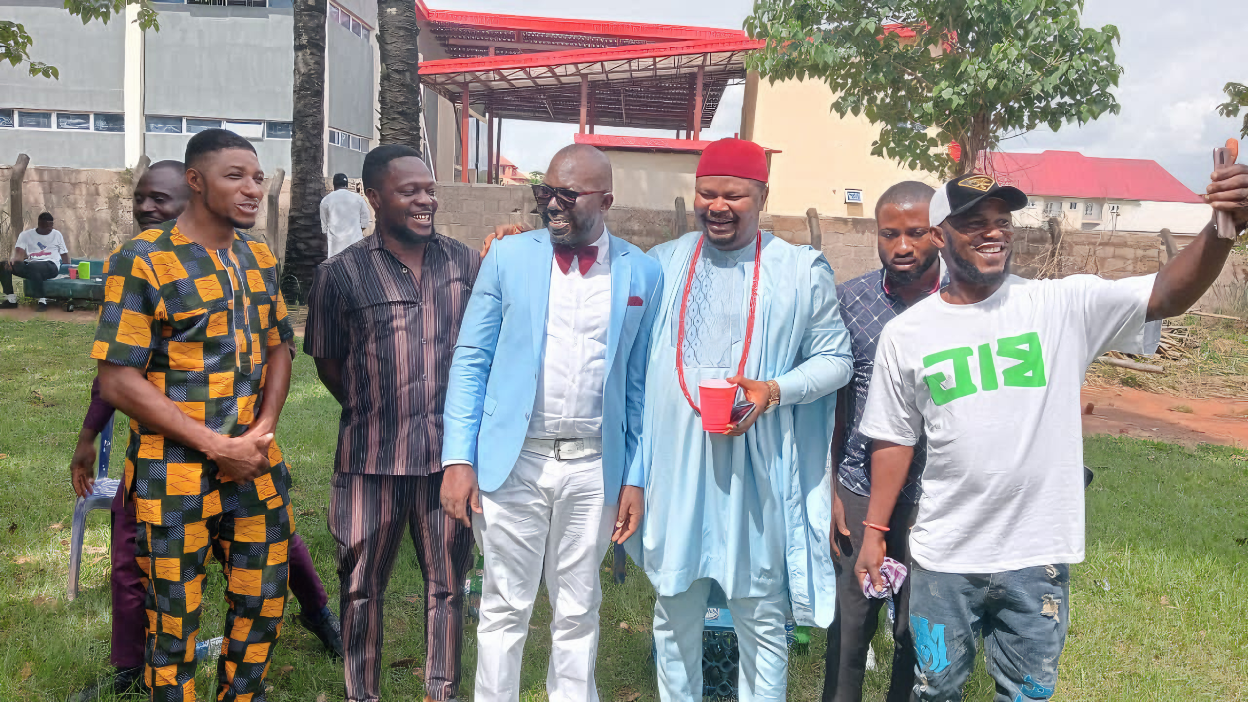 Panchovilla with Hon. Clifford Obe. Chairman House Committee on Works. Enugu State House of Assembly.